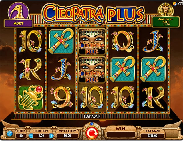 Клеопатра игровой автомат. 